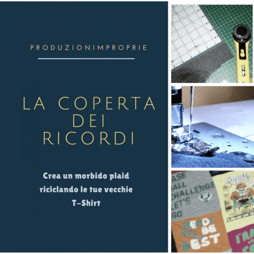 La coperta dei ricordi: come riciclare le vecchie magliette - Tutorial di cucito creativo facile La coperta dei ricordi: come riciclare le vecchie magliette - Tutorial di cucito creativo facile