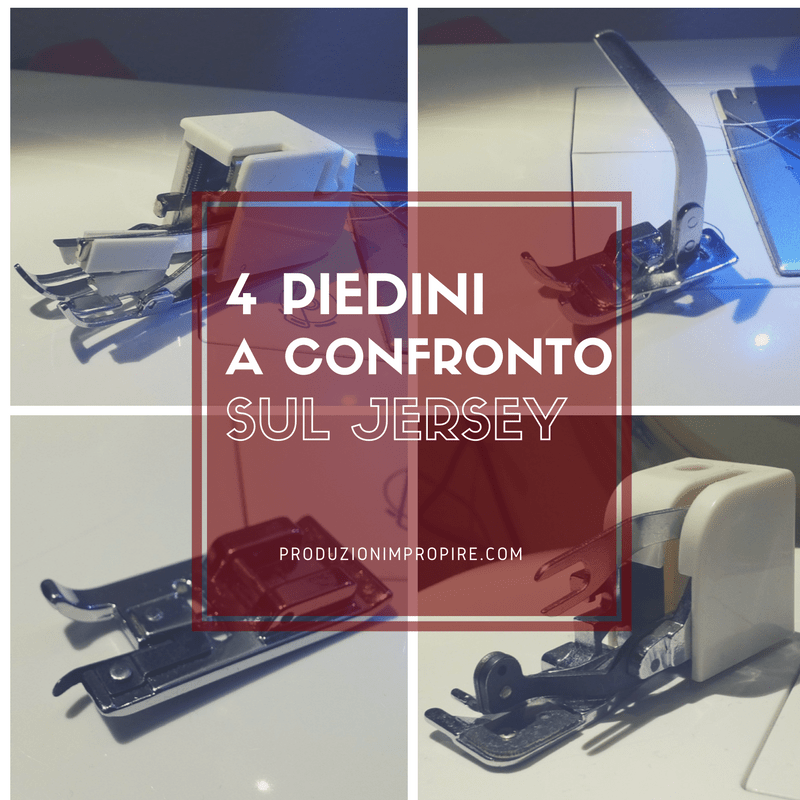 puedini macchina da cucire jersey