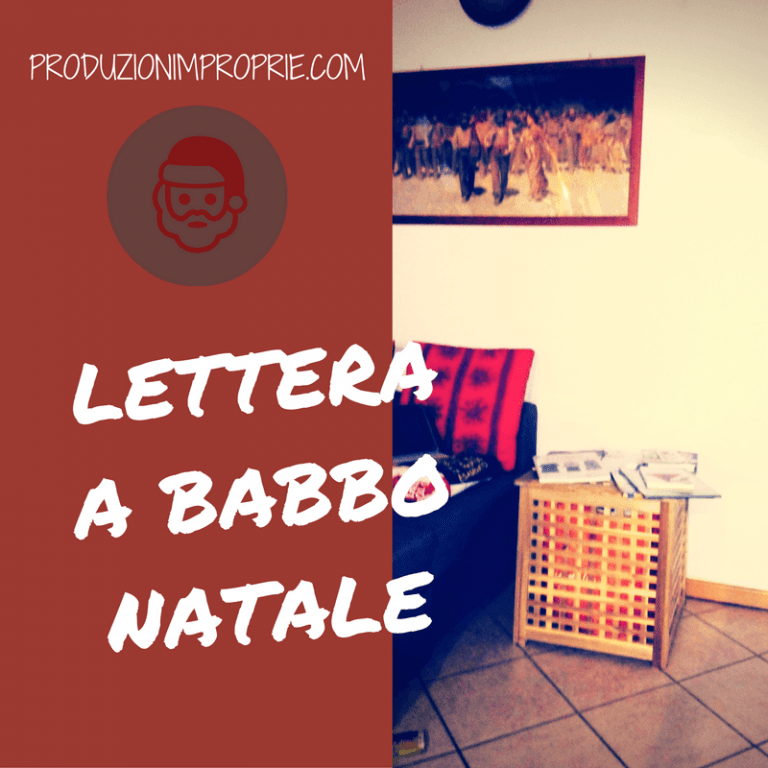 Lettera a Babbo Natale