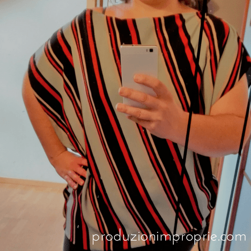Blusa scazzata - Tutorial improprio Blusa scazzata - Tutorial improprio