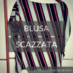 Blusa scazzata - Tutorial improprio blusa facile