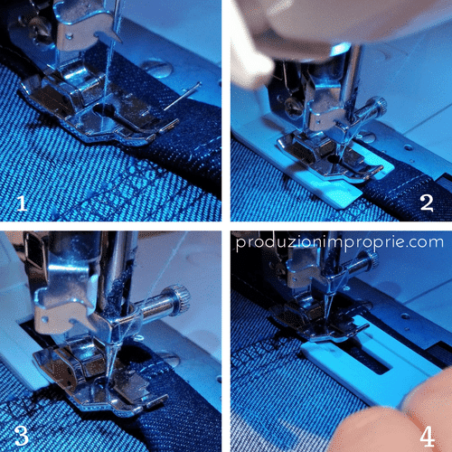 soletta per jeans 