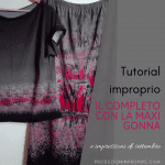 Il completo con la maxi gonna e impressioni di settembre Gonna lunga