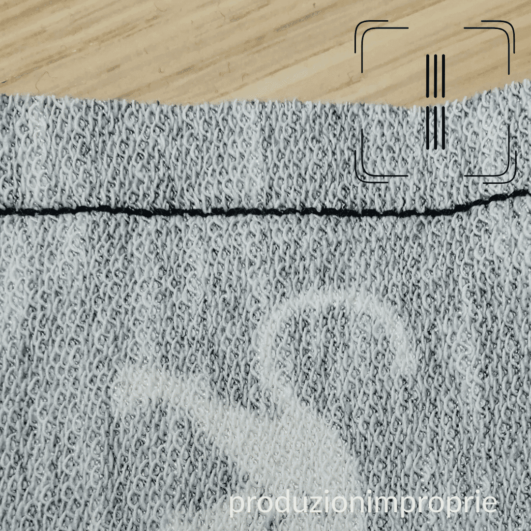 punto elastico per cucire il jersey