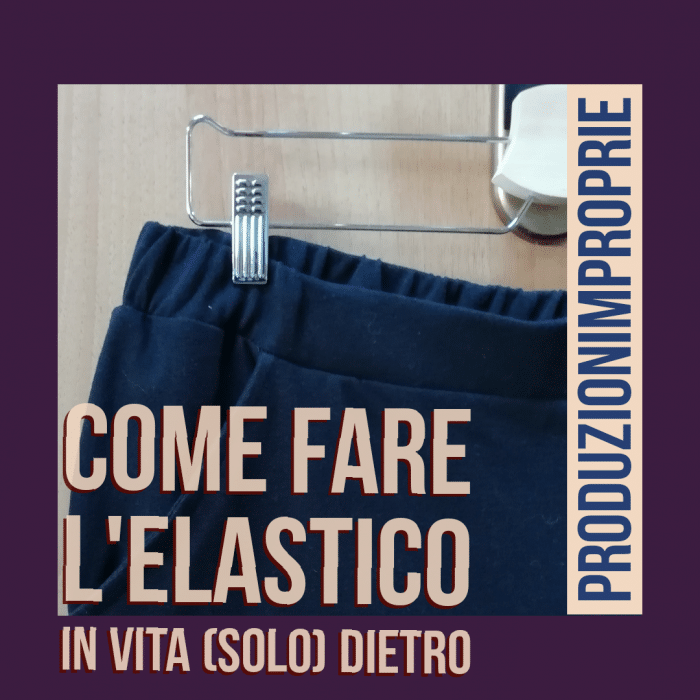 COME FARE L ELASTICO IN VITA SOLO DIETRO