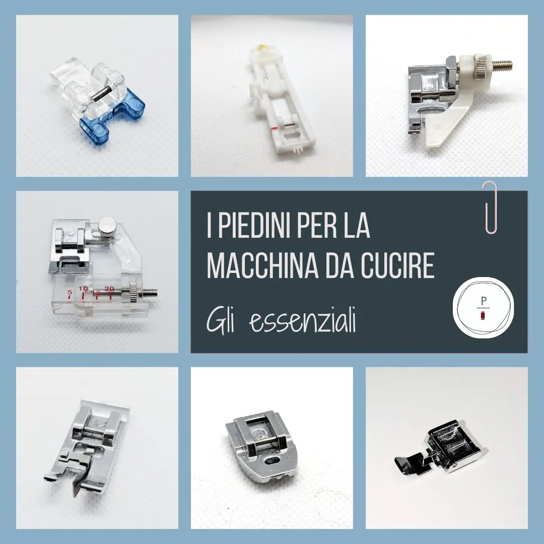Tipi di piedini per macchina da cucire
