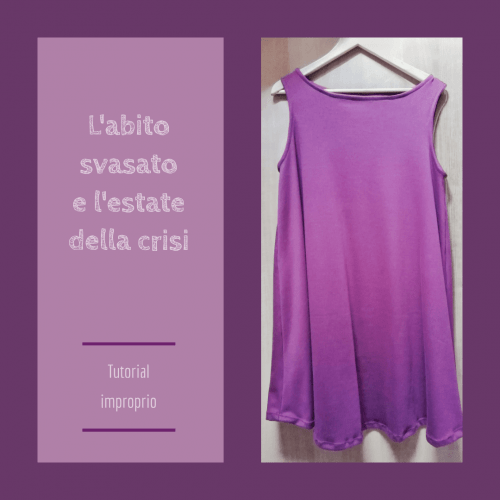 L'abito svasato e l'estate della crisi l'abito svasato e l'estate della crisi