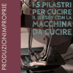 5 pilastri per cucire il jersey con la macchina da cucire