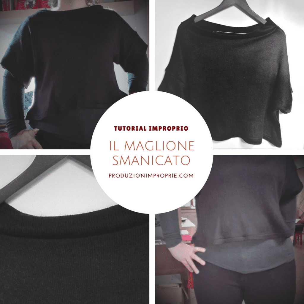 maglione senza maniche tutorial