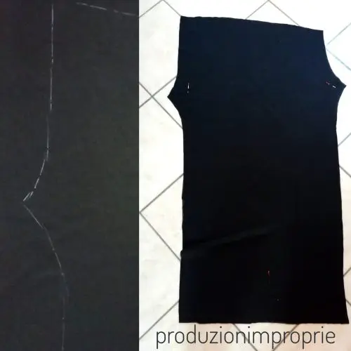 Il pantalone stanco pantalone dritto schema