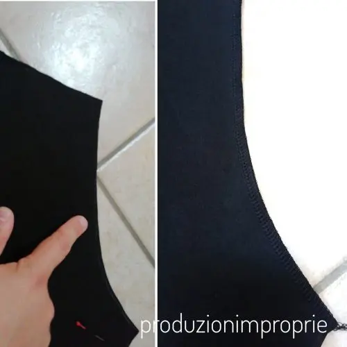 Il pantalone stanco pantalone dritto cucitura cavallo