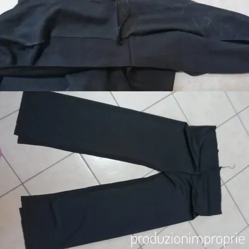 Il pantalone stanco pantalone dritto