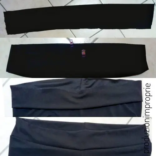 Il pantalone stanco pantalone dritto cinturino