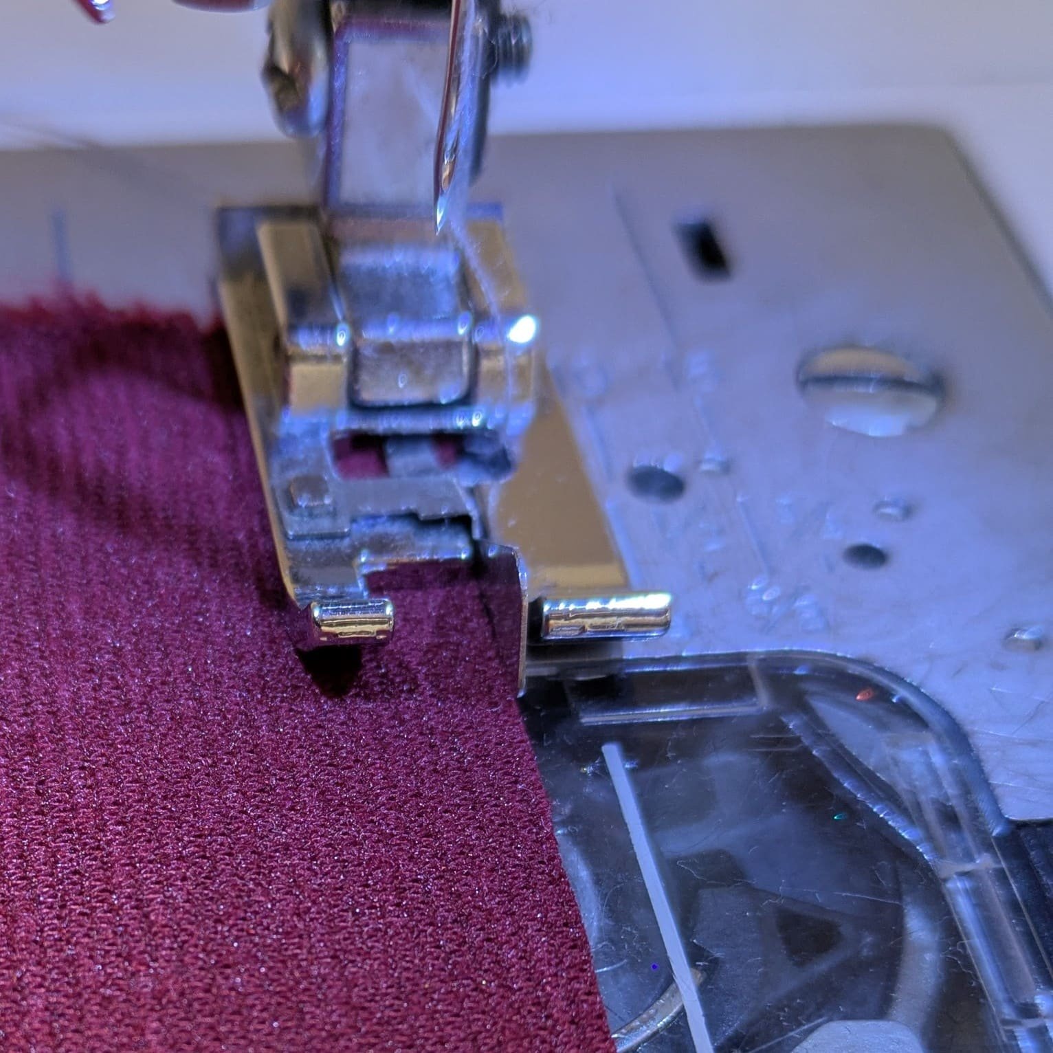 uso del piedino overlock