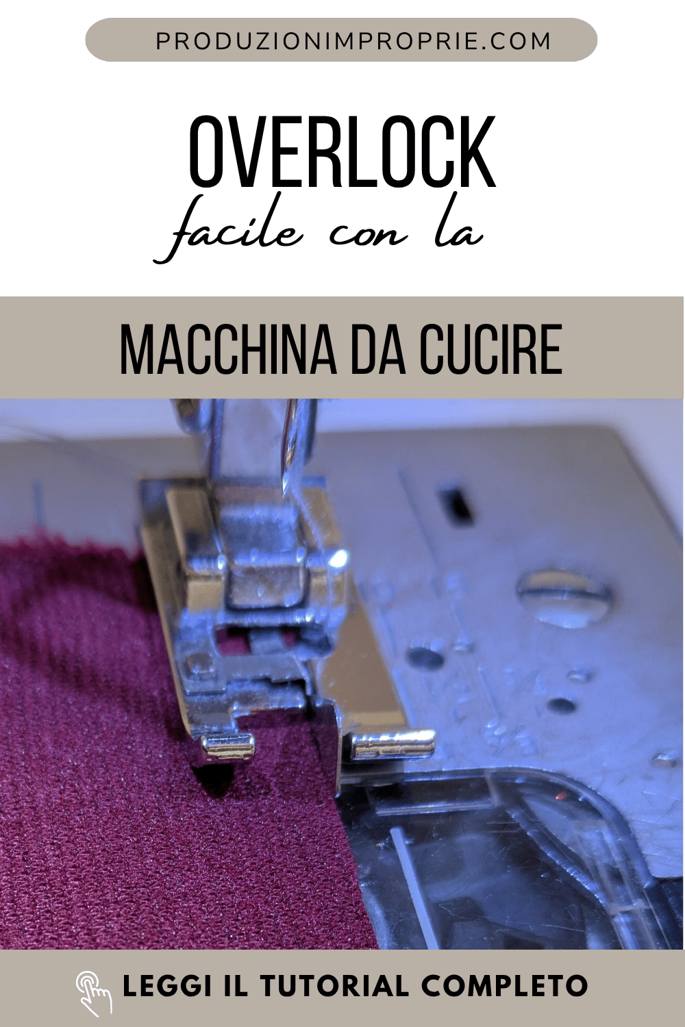 Overlock - Lezioni di cucito per negati [2026]