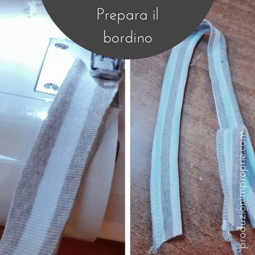 rifinire scollo a v