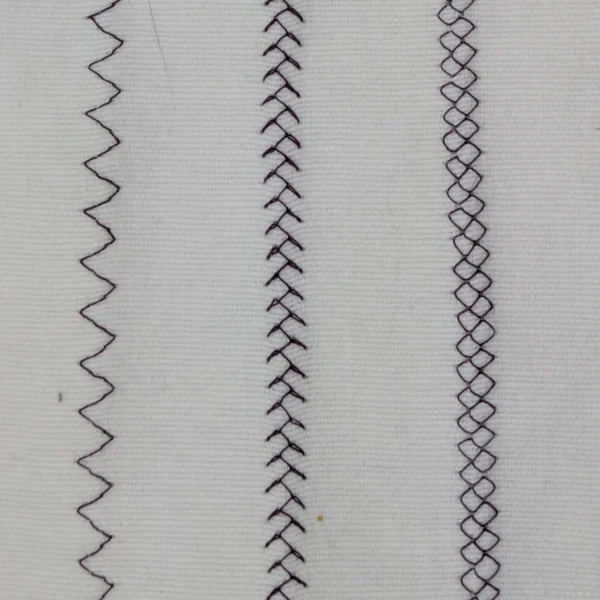 Tabella dei punti della macchina da cucire: guida impropria ai punti elastici e di cucitura punto zig zag a due punti, punto piuma e punto nido d'ape. Punti della macchina da cucire