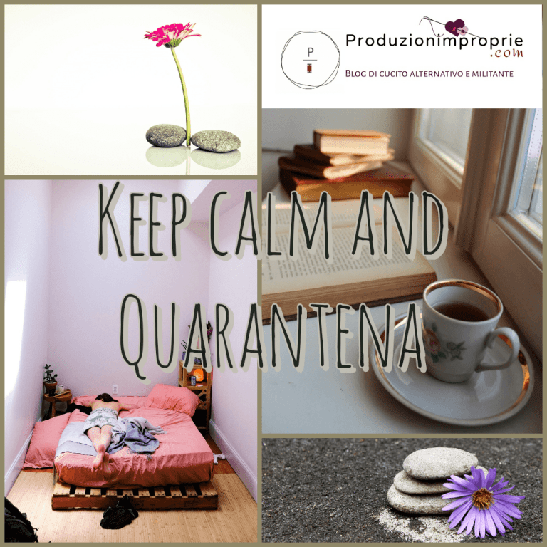 keep calm and quarantena