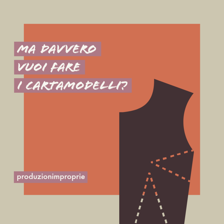 Grafica titolo blog produzionimproprie post ma davvero vuoi fare i cartamodelli